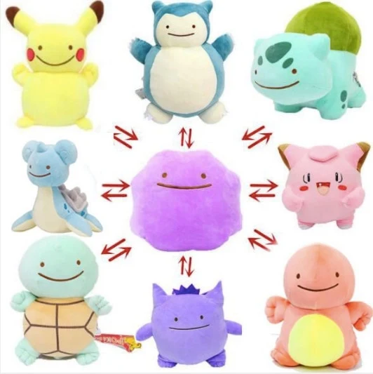 Idem Peluche Transformer Pokemon Peluche Animal Peluche