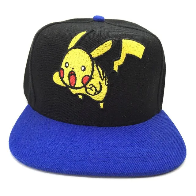 Casquette Pikachu - chapeau - casquette de baseball - différents motifs