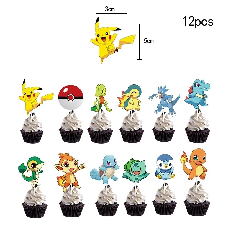 Décoration de gâteau Pikachu