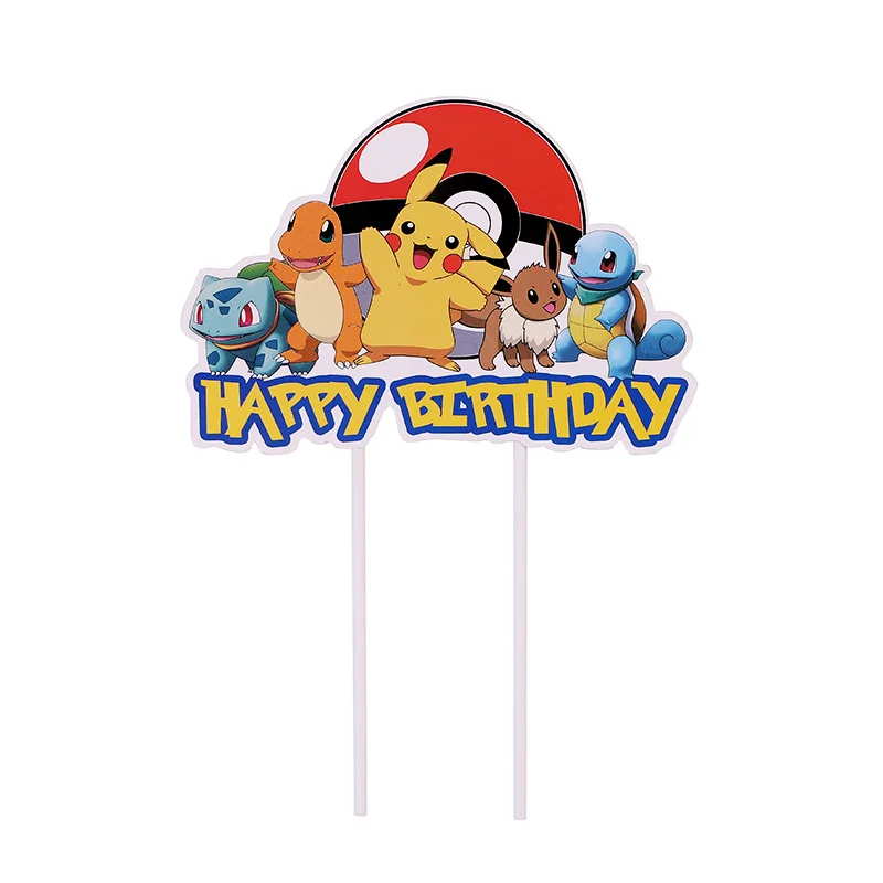 Décoration de gâteau Pikachu