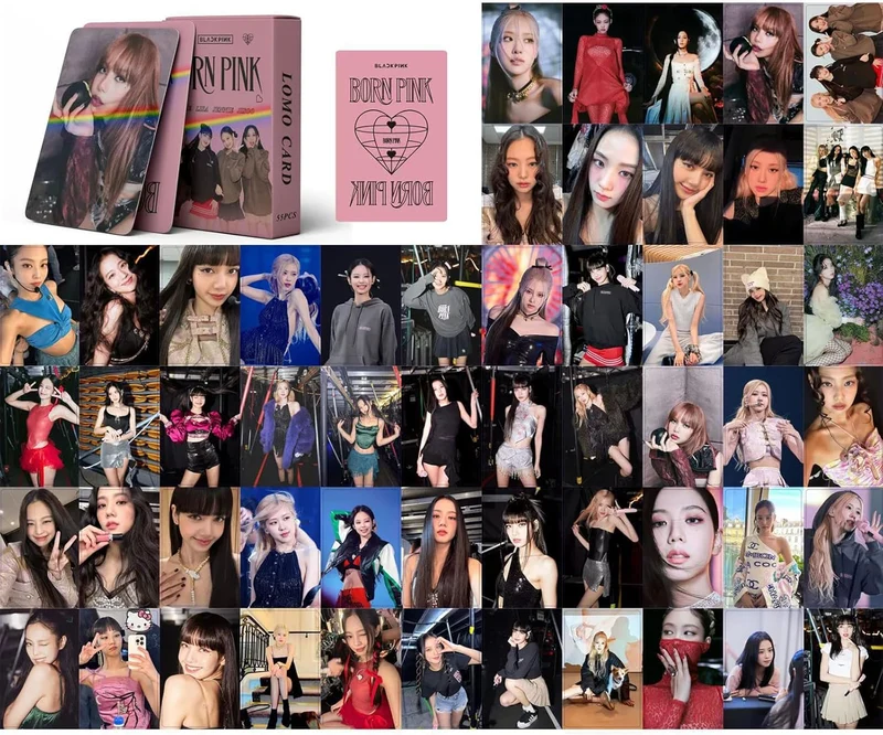 Lot de 55 photocards BLACKPINK
