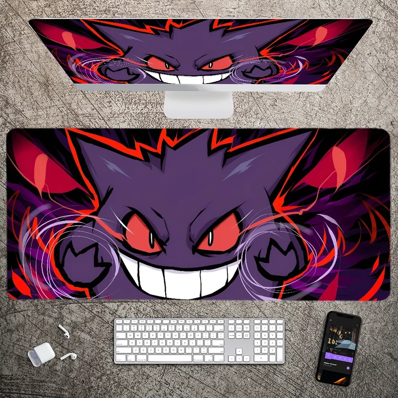 Tapis de souris de jeu Pokemon Gengar XXL