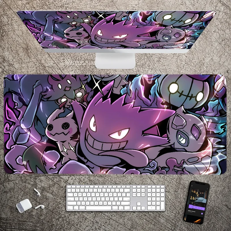 Tapis de souris de jeu Pokemon Gengar XXL