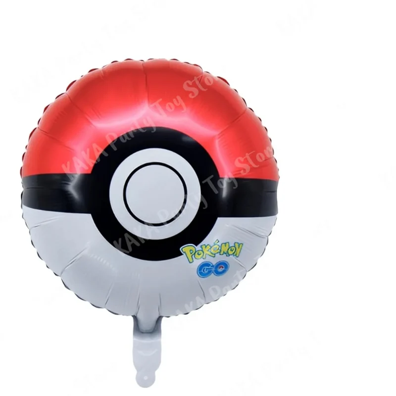 Pack de 6 ballons au look Pokeball - pour les fêtes ou anniversaires Pokémon