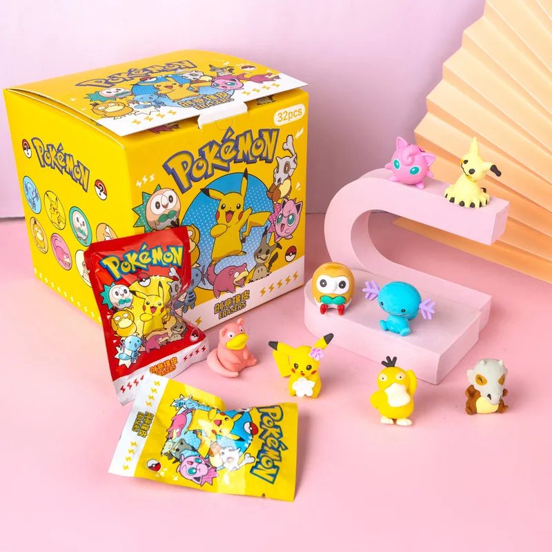 Pokémon 32 sacs aveugles avec figurine dans une boîte cadeau