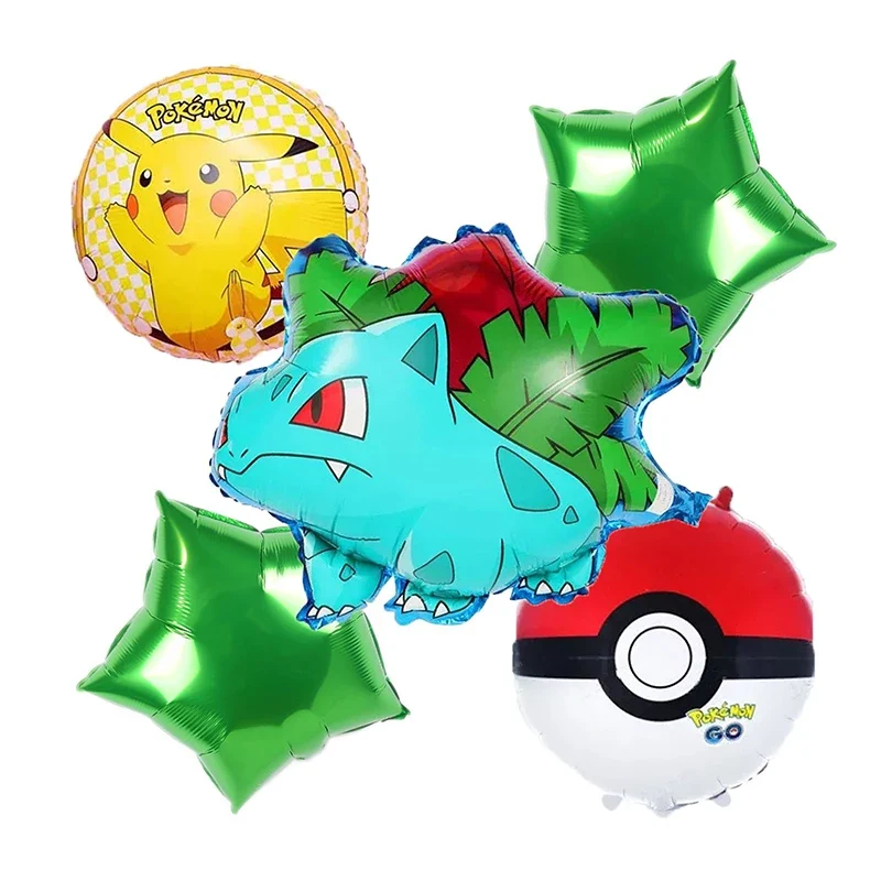 Pokemon Pikachu Joyeux Anniversaire Ballons Décoration D'anniversaire