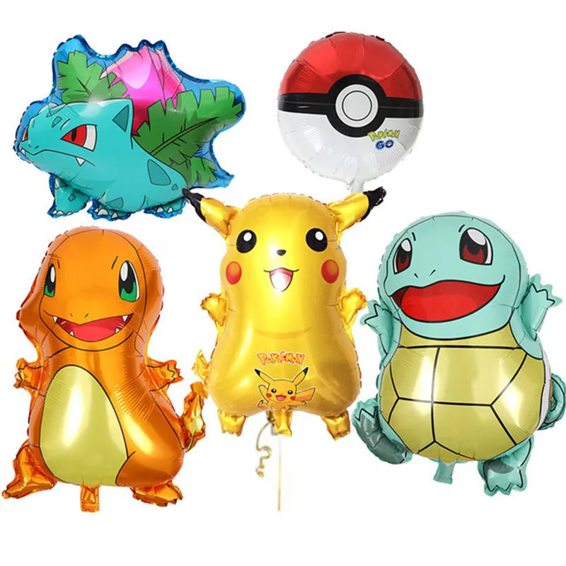 Pokemon Pikachu Joyeux Anniversaire Ballons Décoration D'anniversaire