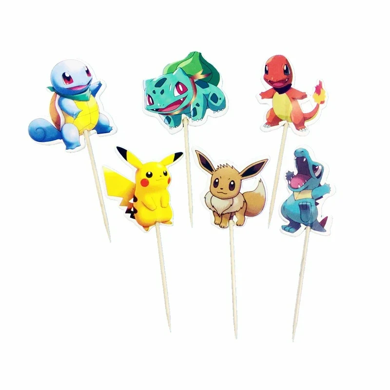 Décoration de gâteau d'anniversaire Pokémon