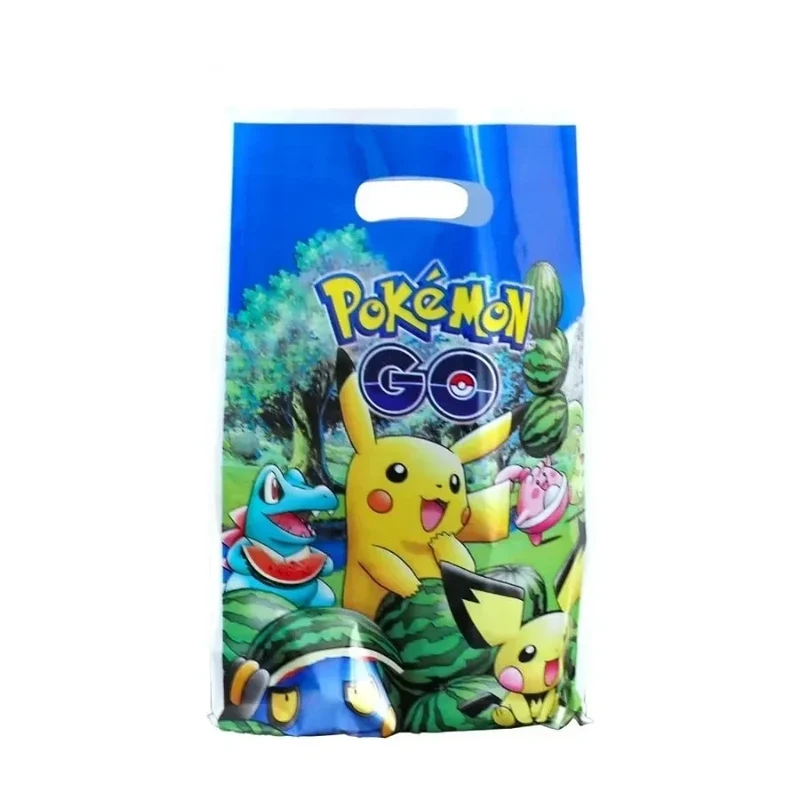 Sac de sacs d'anniversaire Pokemon 10 pièces