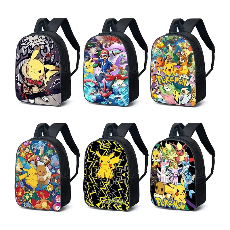 Sac à dos Pokémon (30x15x40cm) pour enfants, loisirs ou école