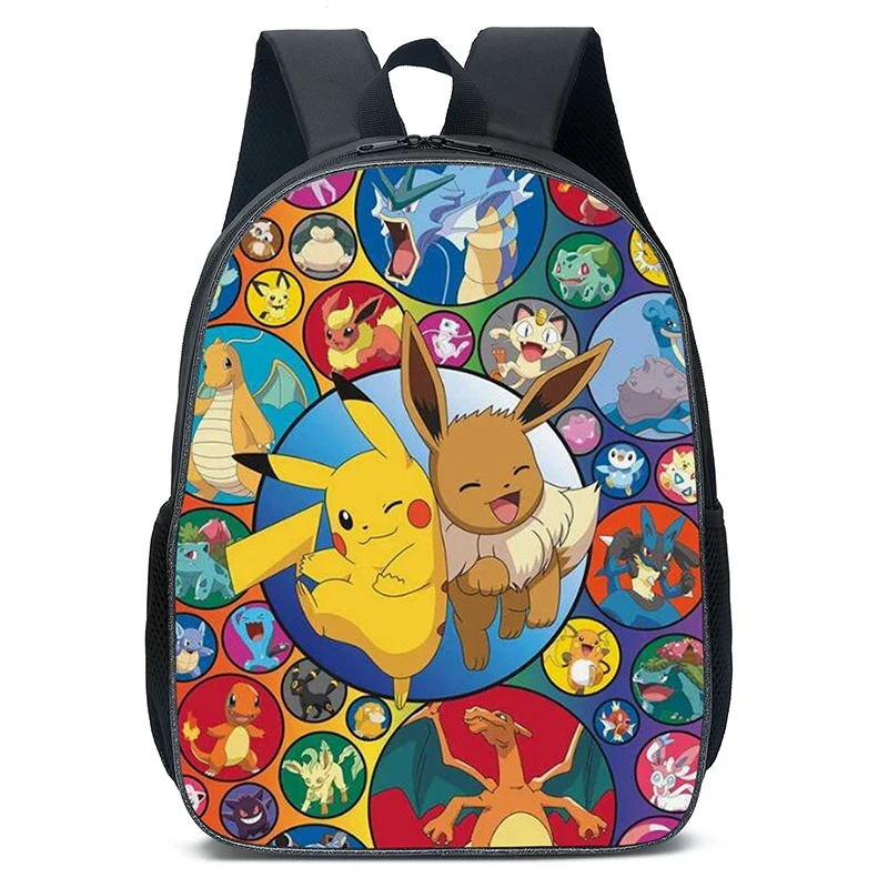 Sac à dos Pokémon (30x15x40cm) pour enfants, loisirs ou école