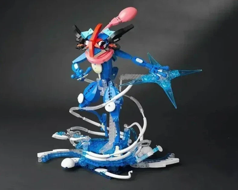 Ensemble de jouets de blocs de construction Charizard Charizard X ou Quajutsu Greninja