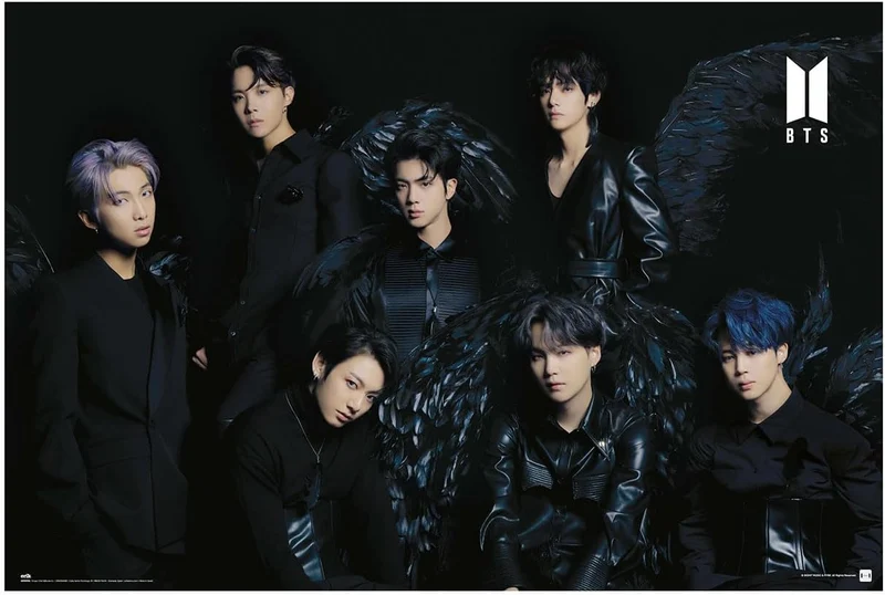 Poster BTS Black Wings (impression d'art)