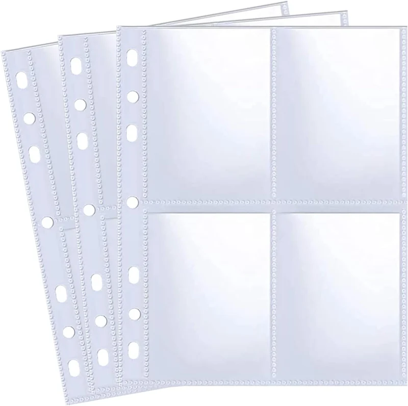 240 pochettes pour cartes photos (2,5x3,5)