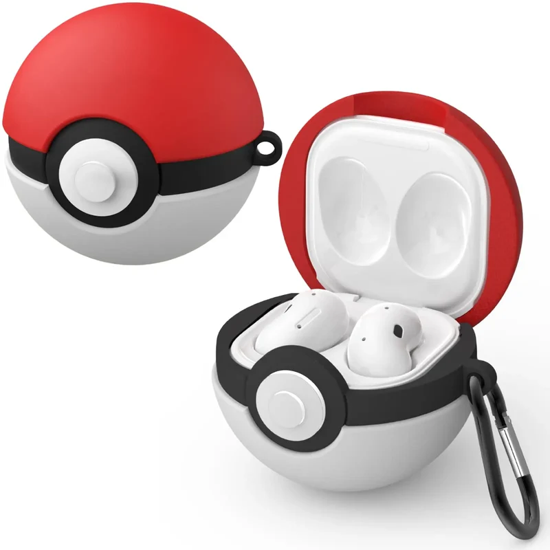 Étui de protection Pokeball pour Samsung Galaxy Buds FE, Buds 2 Pro, Buds 2, Buds Pro, Buds