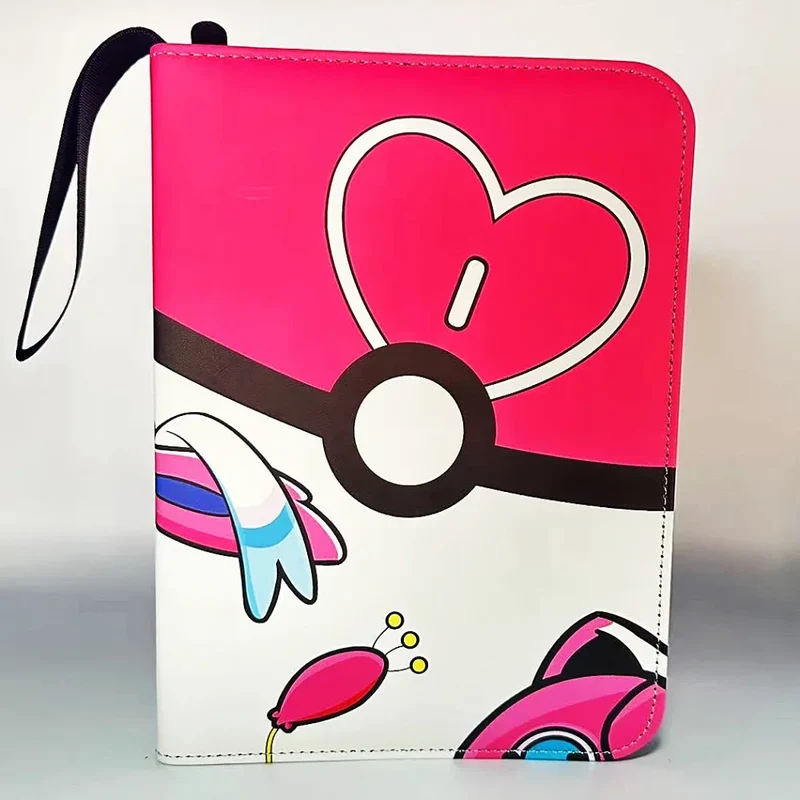 Dossier collector pouvant contenir jusqu'à 320 cartes Pokémon dans de nombreux motifs Pokémon.