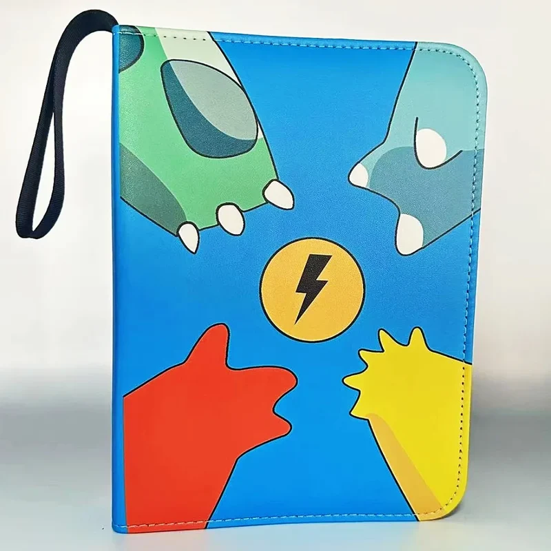 Dossier collector pouvant contenir jusqu'à 320 cartes Pokémon dans de nombreux motifs Pokémon.