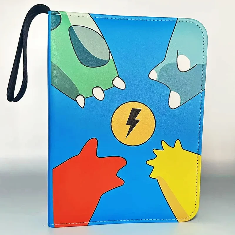 Dossier collector pouvant contenir jusqu'à 320 cartes Pokémon dans de nombreux motifs Pokémon.