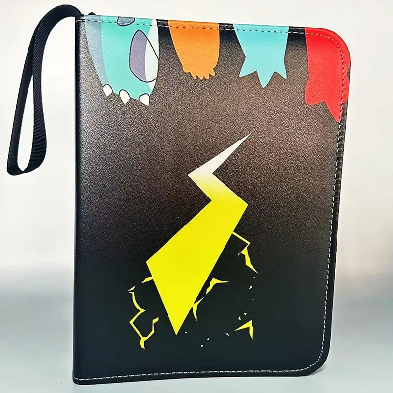Dossier collector pouvant contenir jusqu'à 320 cartes Pokémon dans de nombreux motifs Pokémon.