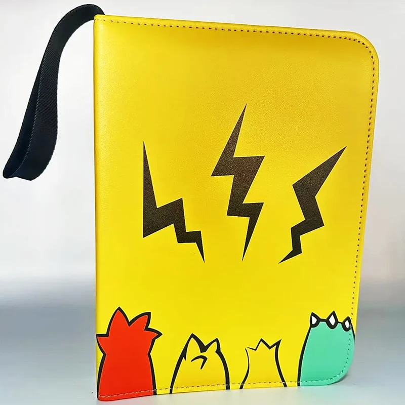 Dossier collector pouvant contenir jusqu'à 320 cartes Pokémon dans de nombreux motifs Pokémon.