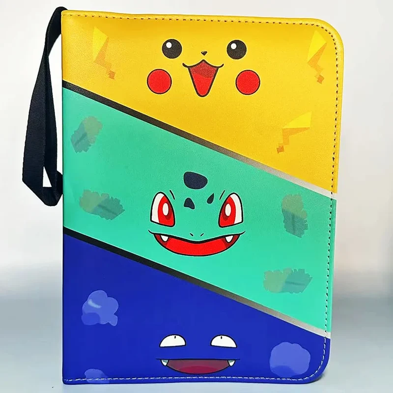 Dossier collector pouvant contenir jusqu'à 320 cartes Pokémon dans de nombreux motifs Pokémon.