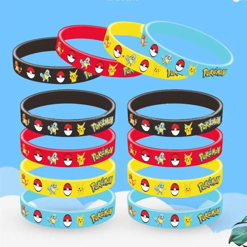 Bracelets pour enfants 12 pièces aux motifs Pikachu