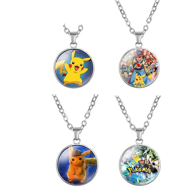 Collier ou bague avec pendentif Pokémon