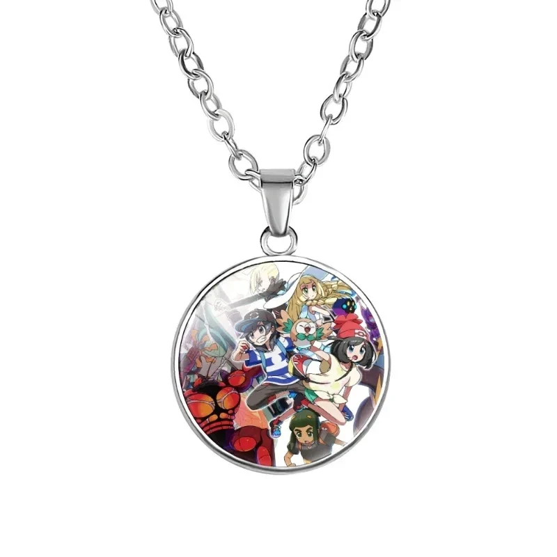 Collier ou bague avec pendentif Pokémon