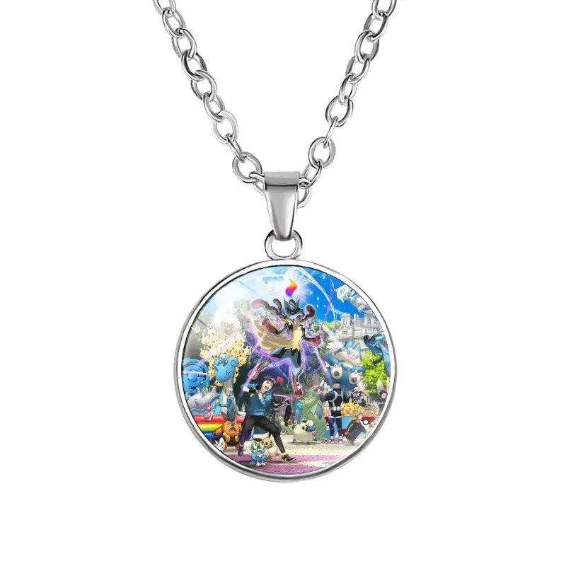 Collier ou bague avec pendentif Pokémon