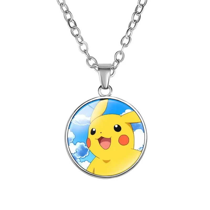 Collier ou bague avec pendentif Pokémon