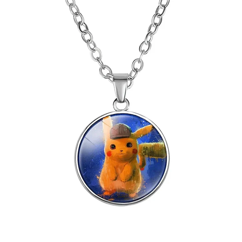 Collier ou bague avec pendentif Pokémon