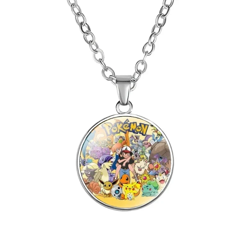 Collier ou bague avec pendentif Pokémon