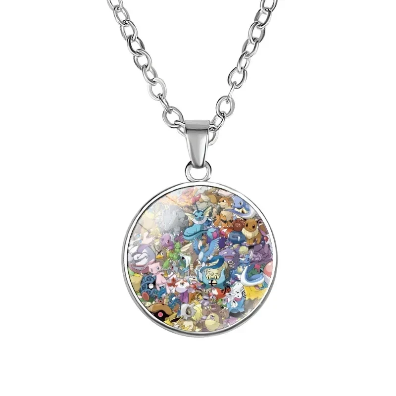 Collier ou bague avec pendentif Pokémon
