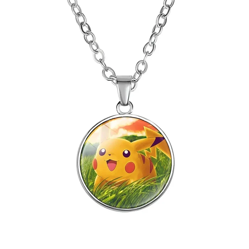 Collier ou bague avec pendentif Pokémon