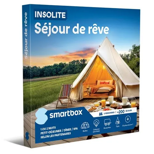 Coffret cadeau SmartBox Insolite Séjour de rêve