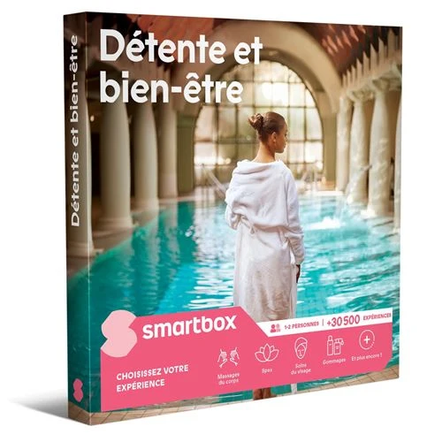 Coffret cadeau SmartBox Bon cadeau Détente et bien-être