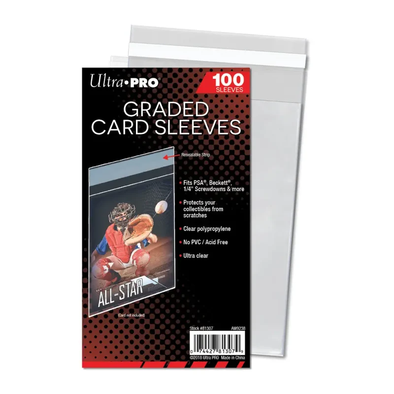 Pochettes - Ultra Pro - Graded Card Sleeves - Protèges Boîtier PSA/Beckett - par 100