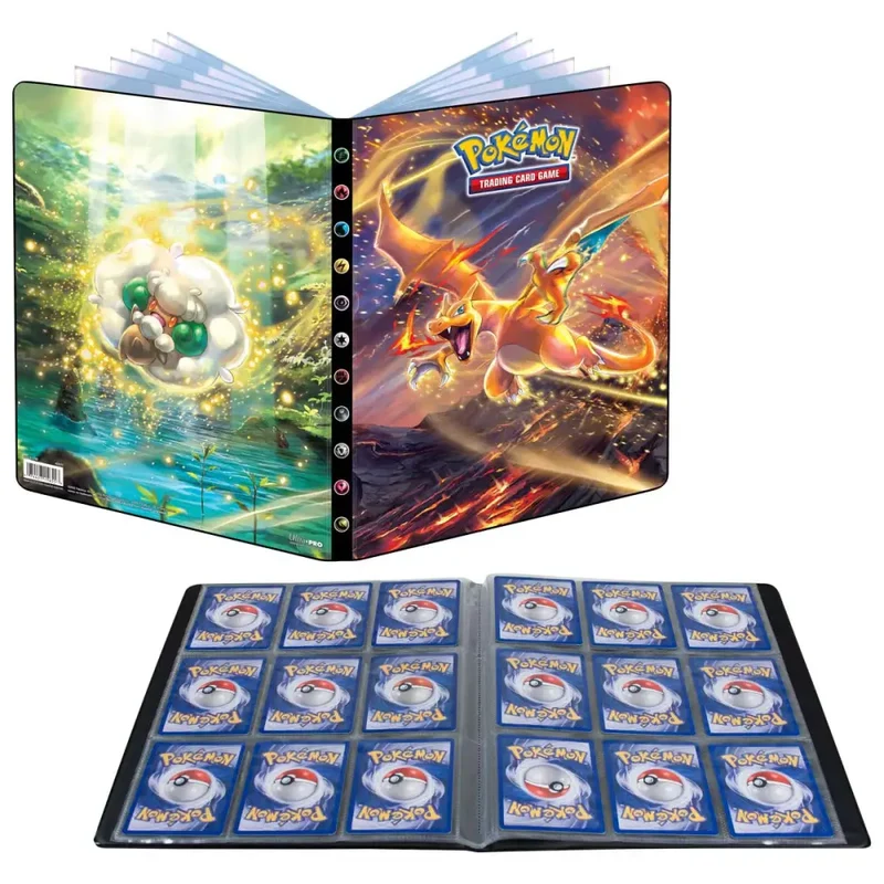 Portfolio - A4 - 9 Cases - Dracaufeu Stars Étincelantes - 10 pages de 9 cases