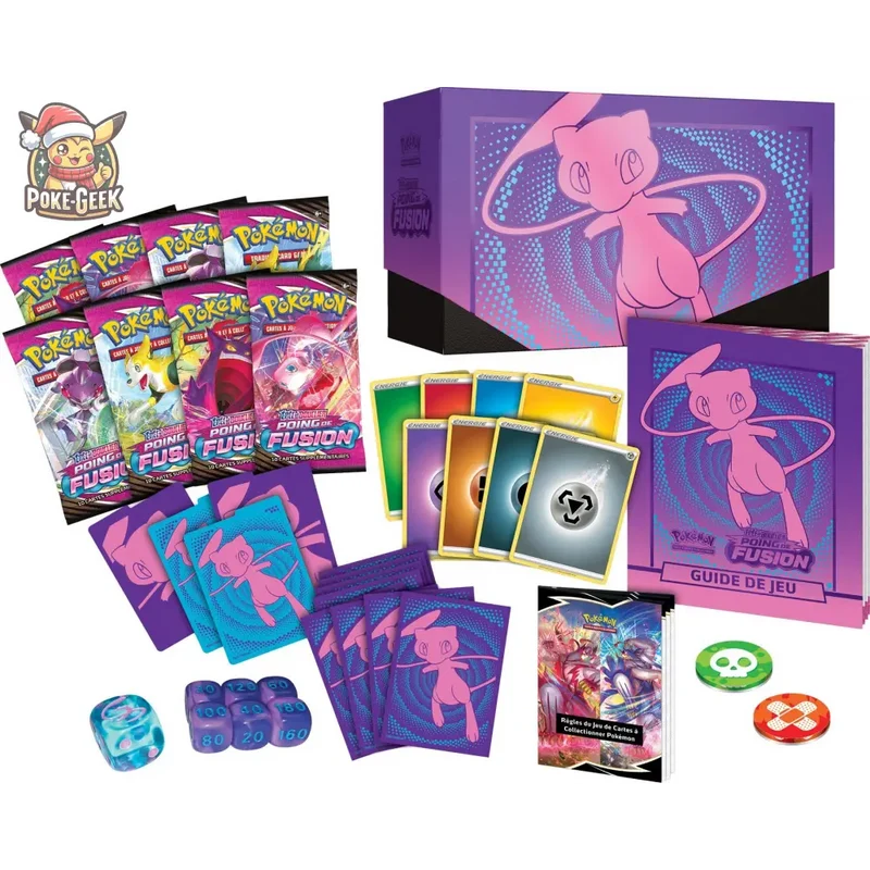 ETB EB08 Poing de Fusion – Coffret Dresseur Élite Mew – Français