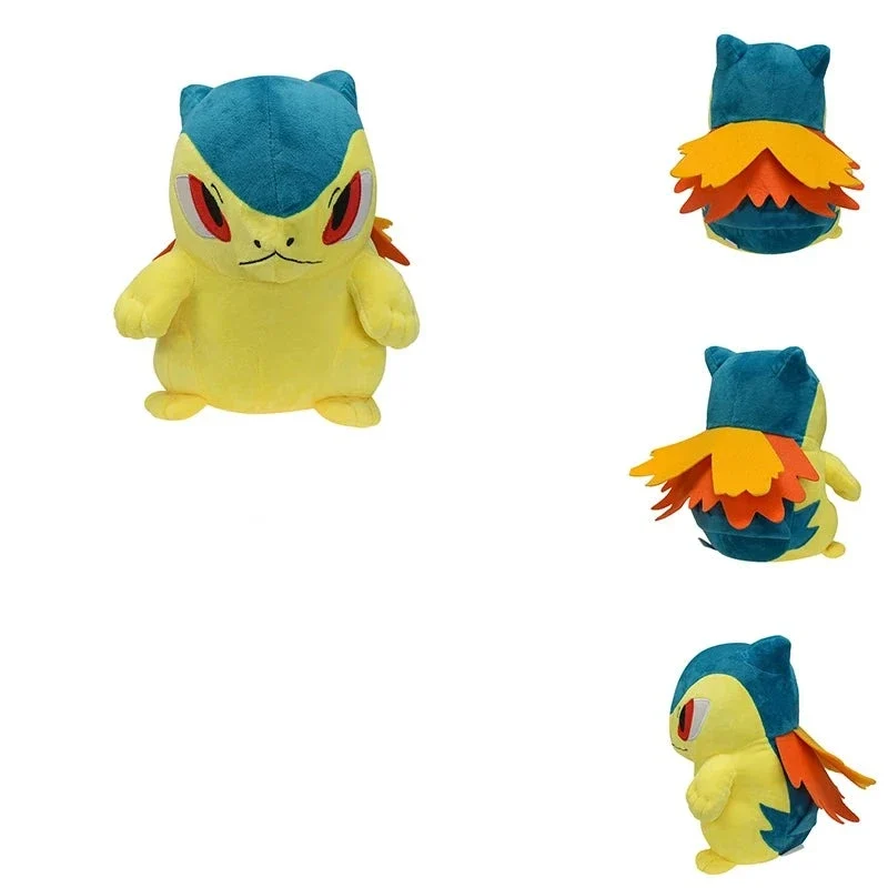 Peluche Tornupto Typhlosion peluche Pokémon (env. 27cm)