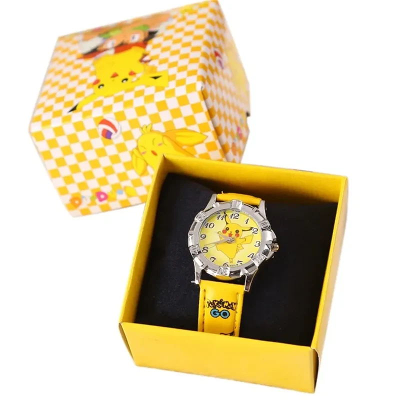 Montre pour enfants Pokémon Pikachu dans un coffret cadeau