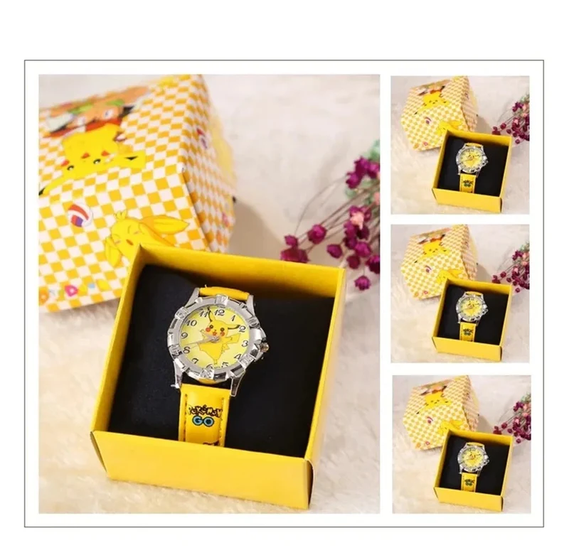 Montre pour enfants Pokémon Pikachu dans un coffret cadeau