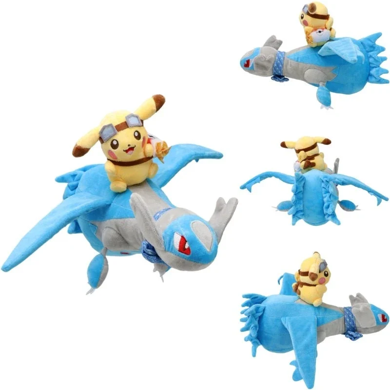 Peluche Pokémon Latias, Latios ou Lapras