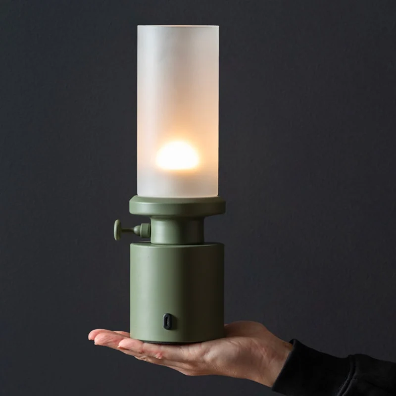 Lampe de table LED portable Leitmotiv Camp