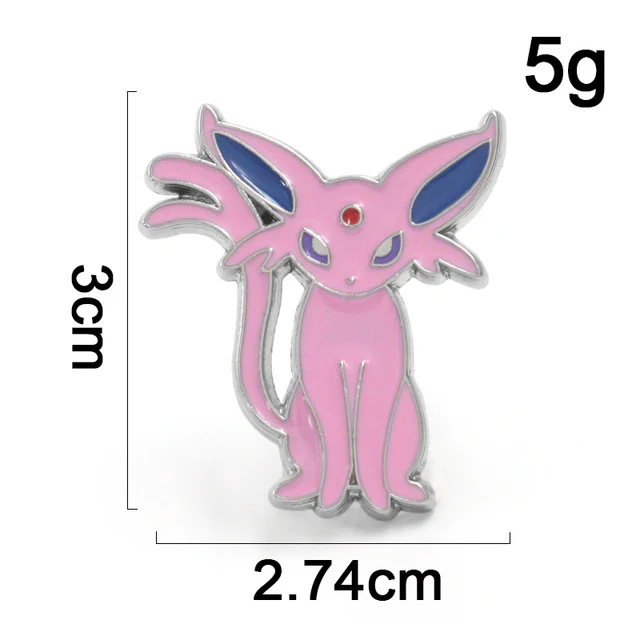 Pokemon Eevee Espeon, Jolteon, Flareon, Vaporeon, Sylveon Badges - Pins - Badges