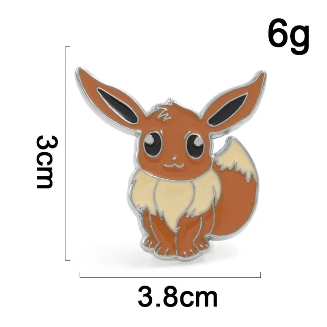 Pokemon Eevee Espeon, Jolteon, Flareon, Vaporeon, Sylveon Badges - Pins - Badges