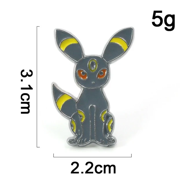 Pokemon Eevee Espeon, Jolteon, Flareon, Vaporeon, Sylveon Badges - Pins - Badges