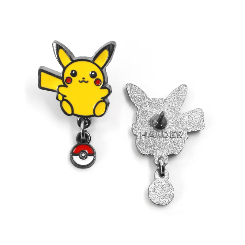 Badge Pokemon Pikachu & Pokeball - Pin
