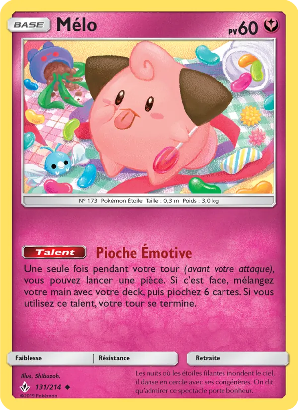 Mélo 131/214 — SL10 – Alliance Infaillible — Carte Pokémon française