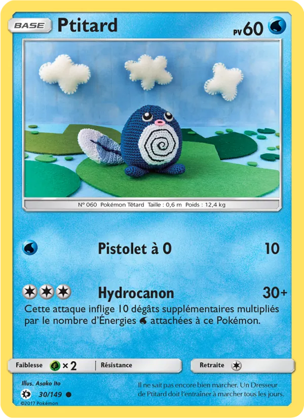 Ptitard 30/149 — SL1 – Soleil et Lune — Carte Pokémon française